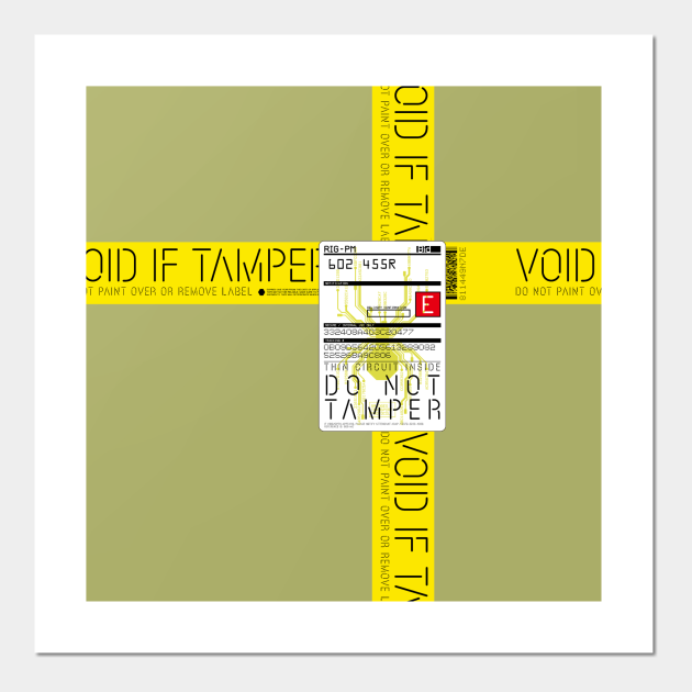 Void if Tampered Death Stranding Posters and Art Prints TeePublic